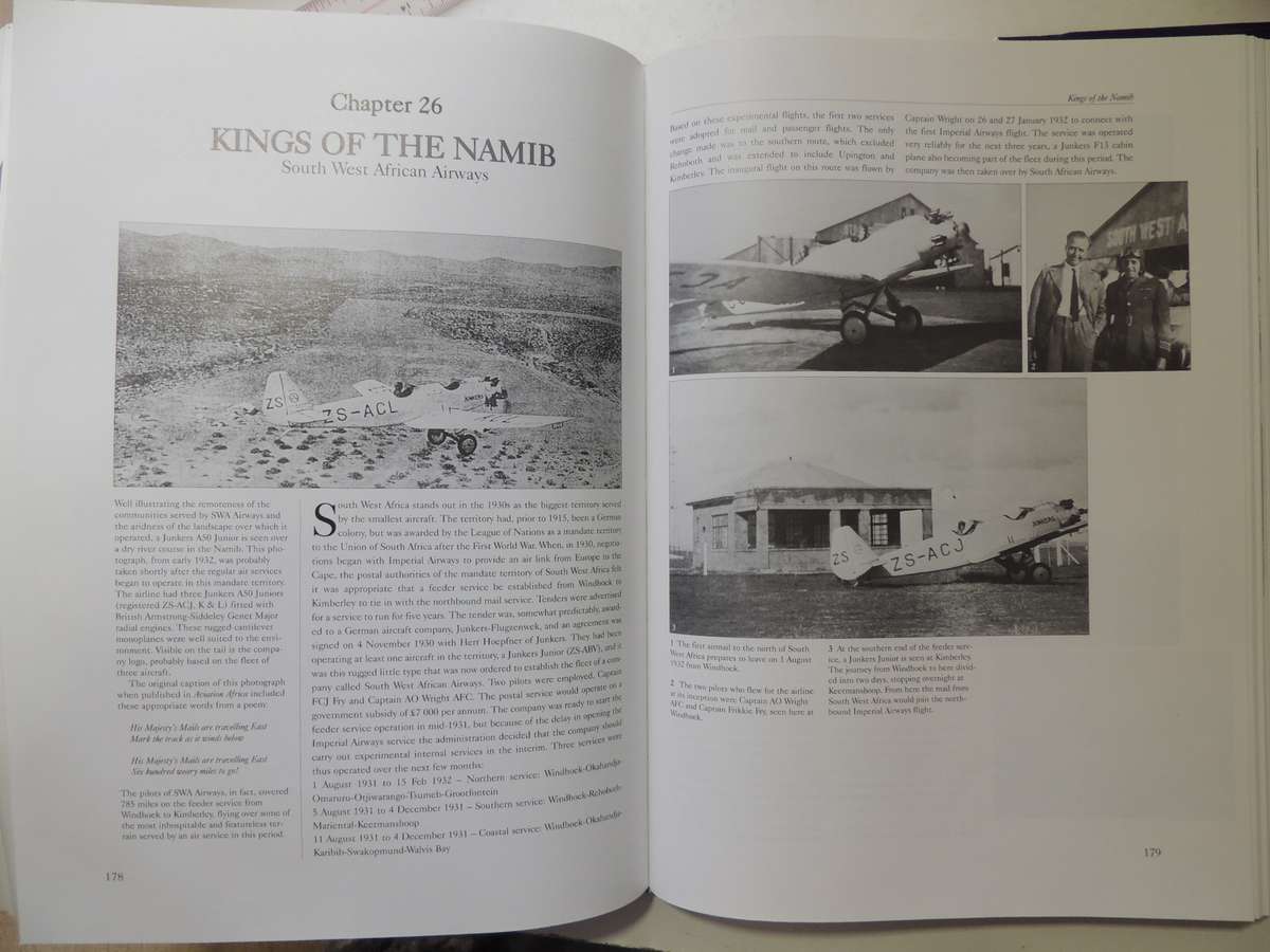 In Southern Skies - A Pictorial History Of Early Aviation In Southern Africa 1816-1940  J.W. Illsley