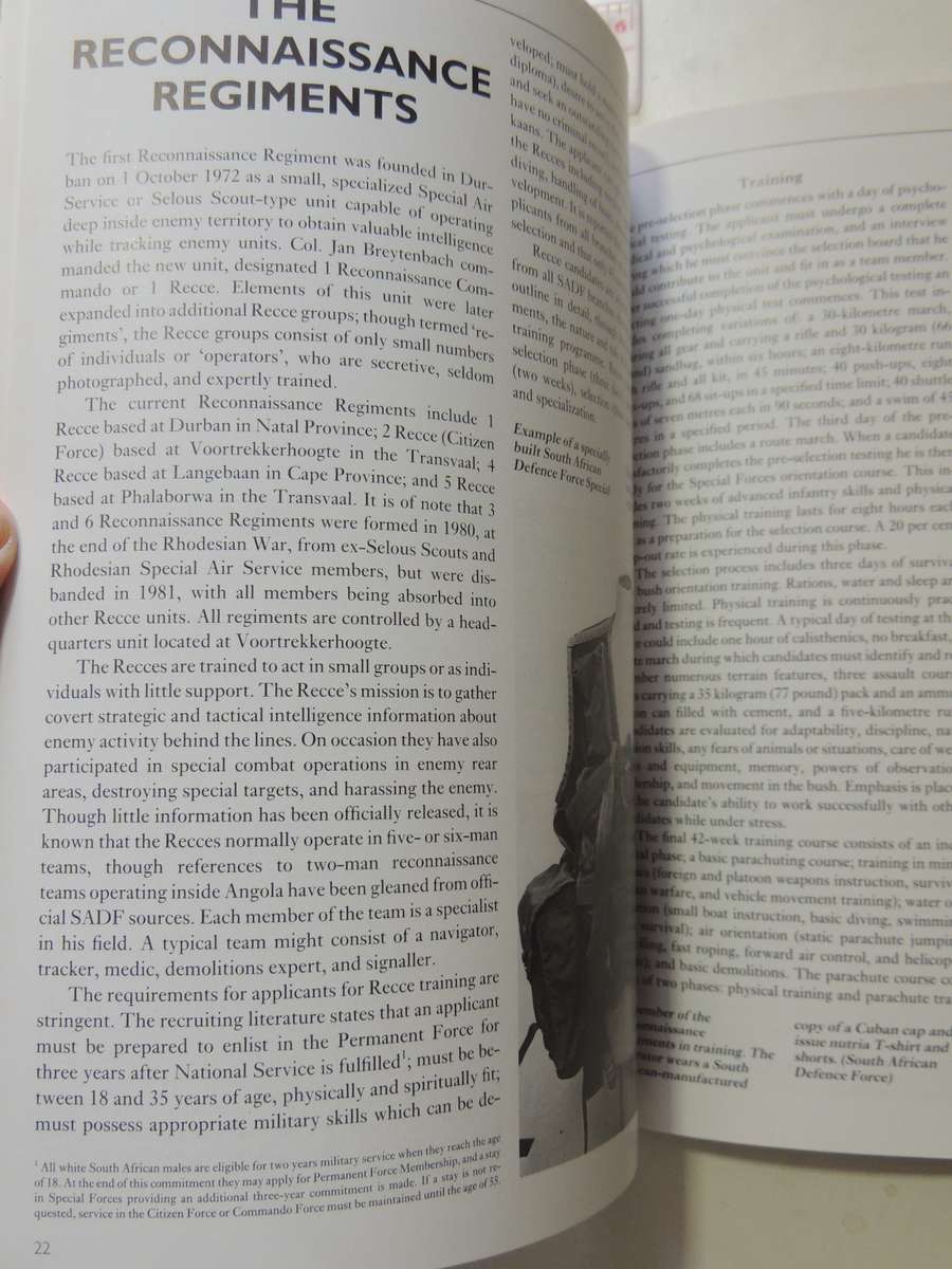 Osprey Elite Series: South African Special Forces  Robert Pitta, Jeff Fannell & Simon McCouaig