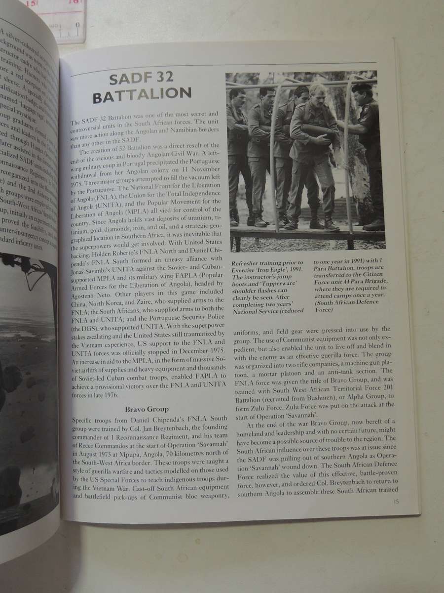 Osprey Elite Series: South African Special Forces  Robert Pitta, Jeff Fannell & Simon McCouaig