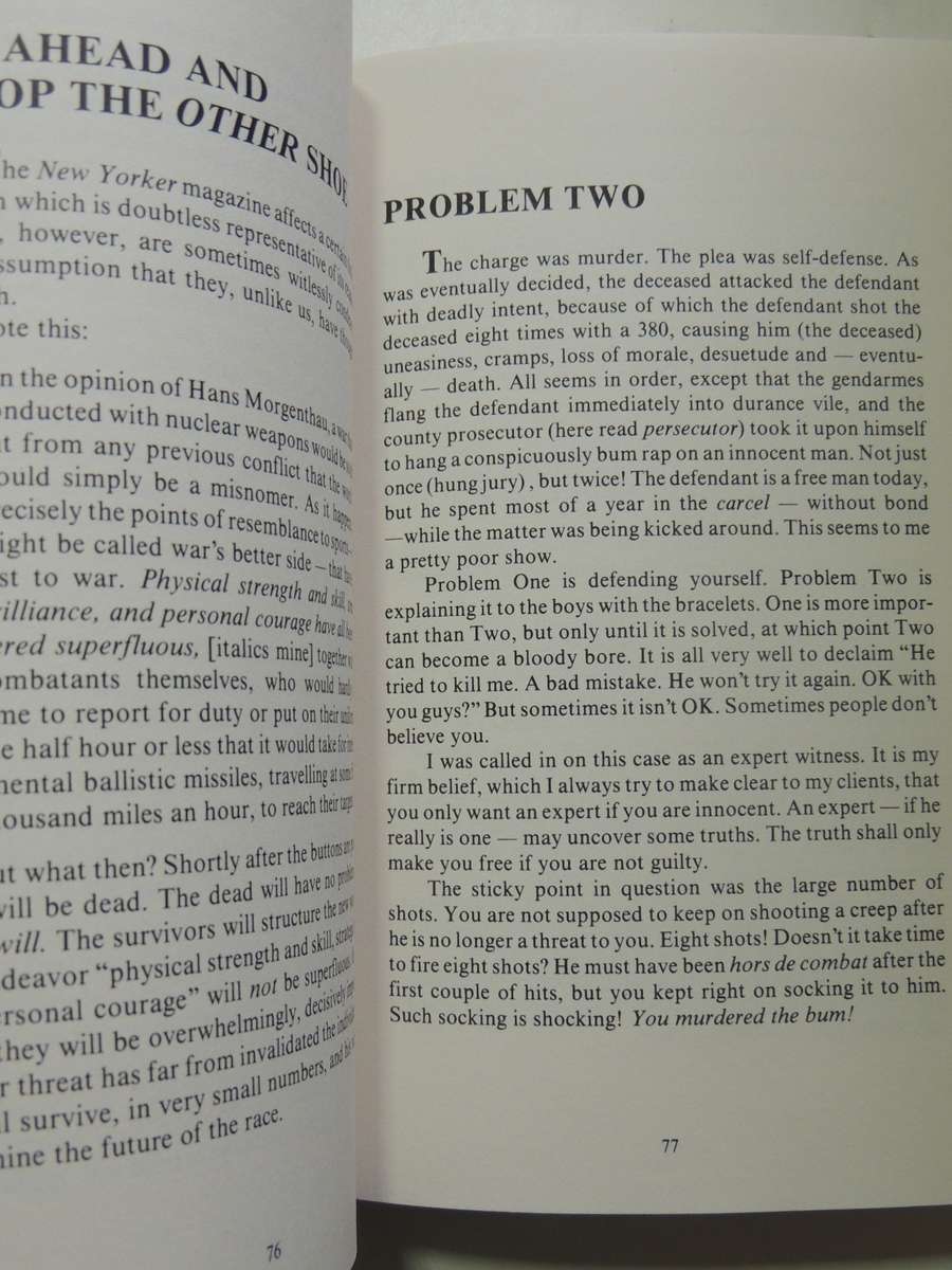 To Ride, Shoot Straight, And Speak The Truth - Jeff Cooper (1st Edition)