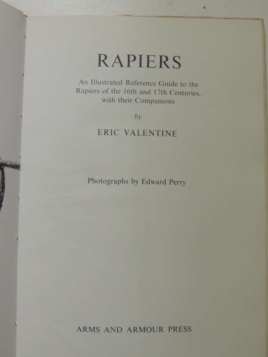 Rapiers - Eric Valentine