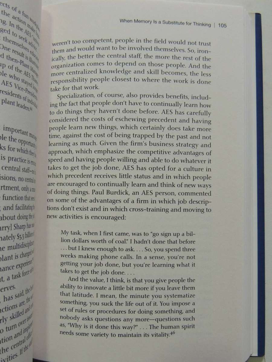 The Knowing-Doing Gap: How Smart Companies Turn Knowledge Into Action Jeffrey Pfeffer & Robert I. Su