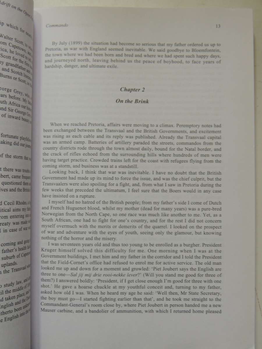 Adrift On The Open Veld: The Anglo-Boer War And Its Aftermath 1899-1943 - Deneys Reitz