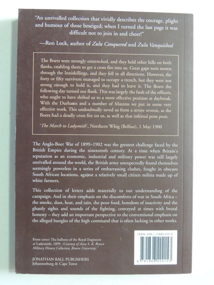 Letters From Ladysmith: Eyewitness Accounts From The South African War - ed Edward Spiers