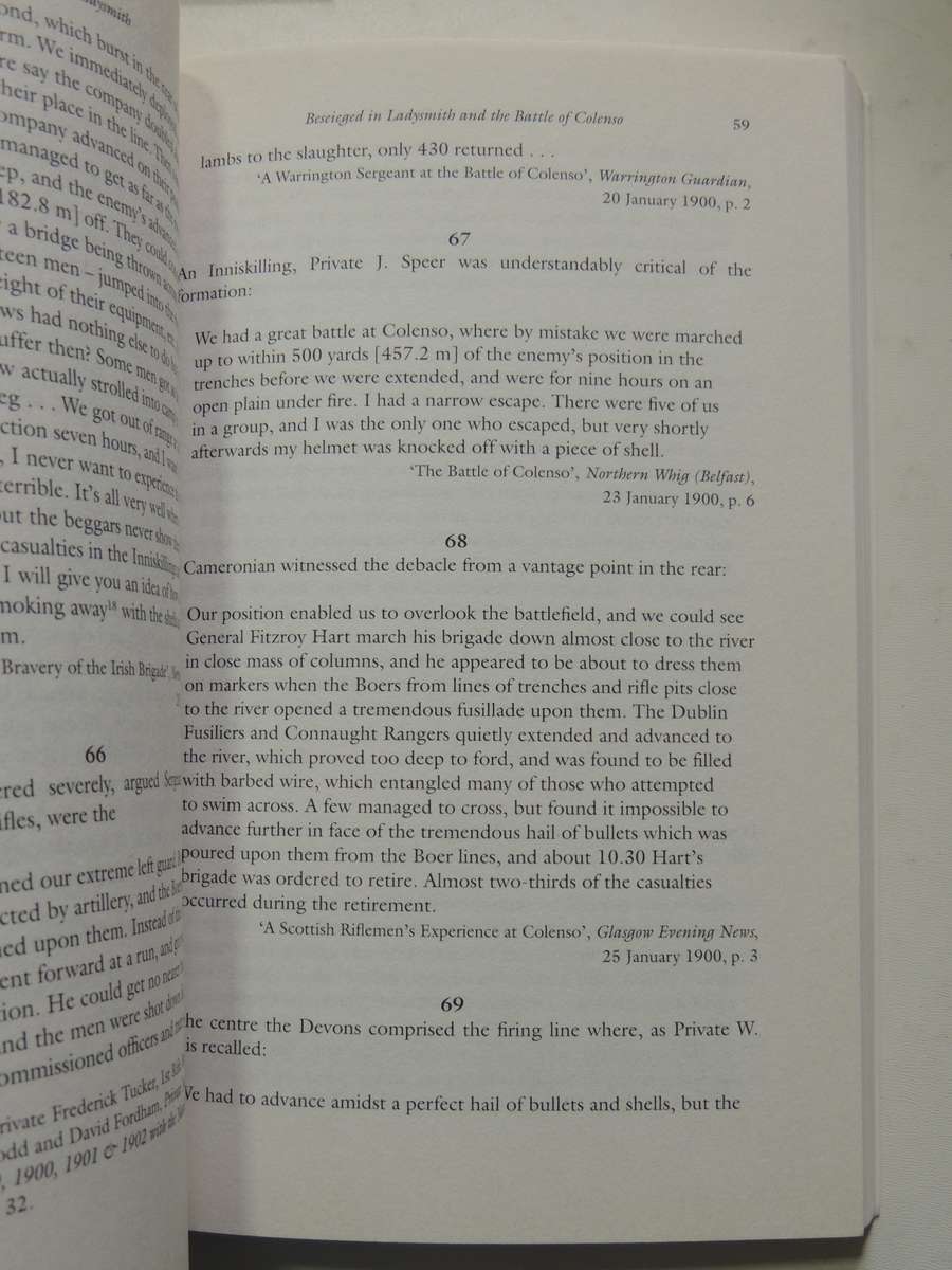 Letters From Ladysmith: Eyewitness Accounts From The South African War - ed Edward Spiers