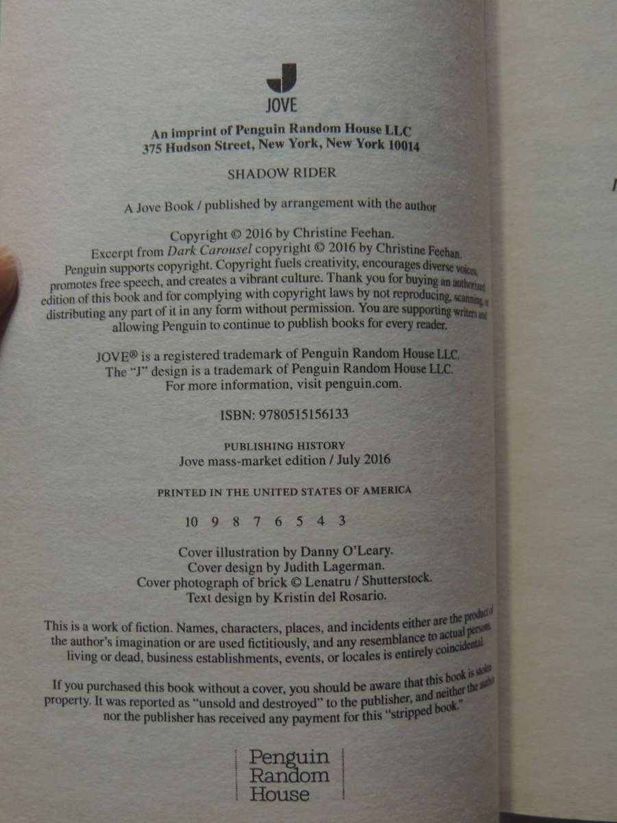 Shadow Rider- Christine Feehan