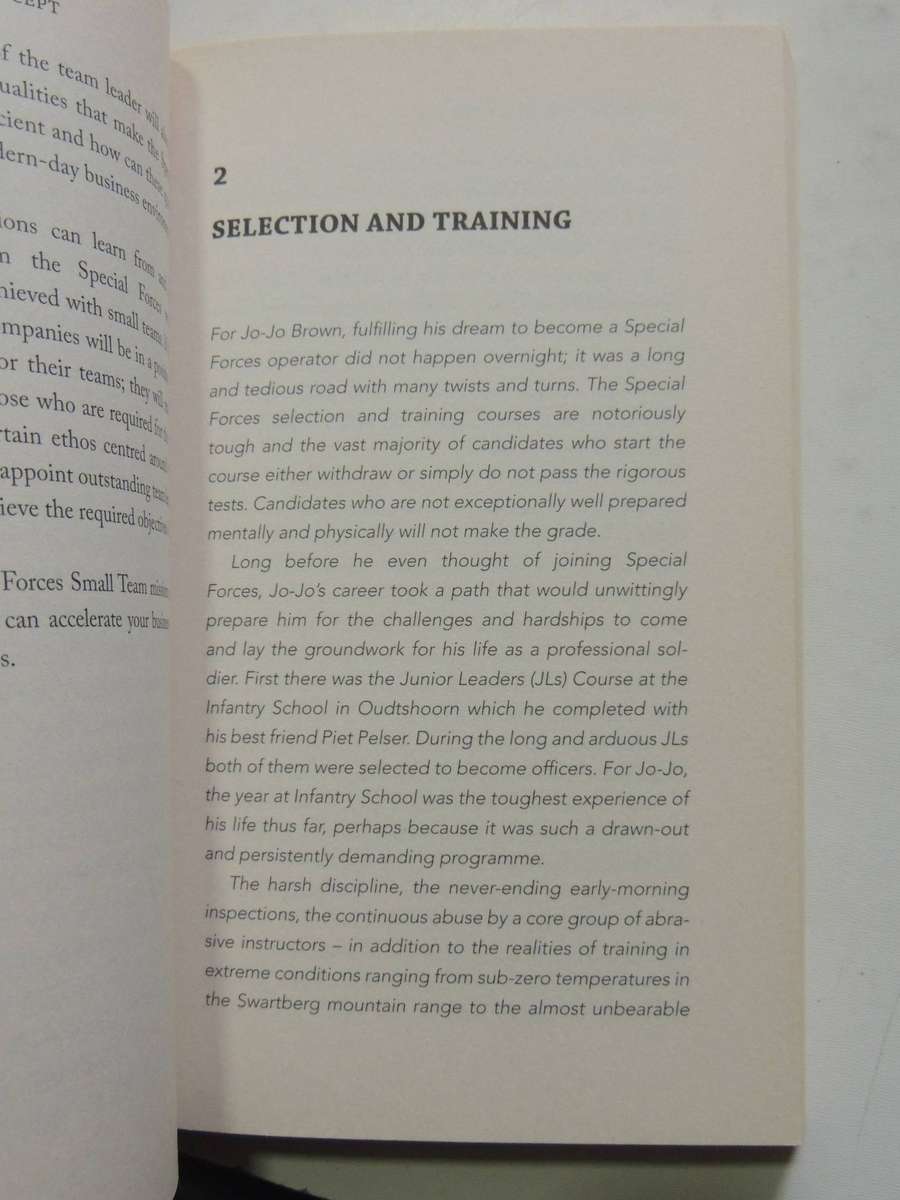 The Team Secret: Accelerate Your Business With Special Forces Principles Koos Stadler & Anton Burger