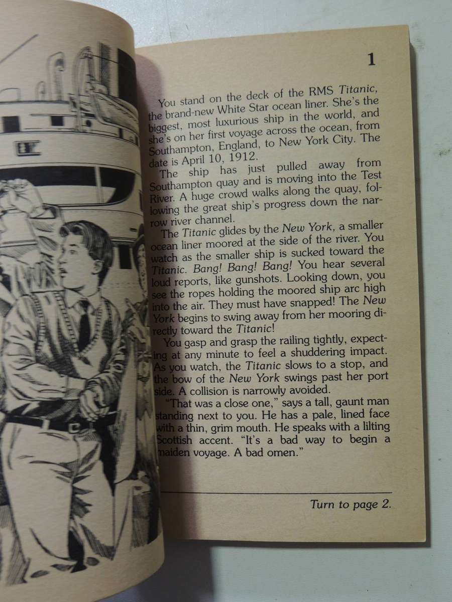 Choose Your Own Adventure No. 169: Terror On The Titanic - Jim Wallace