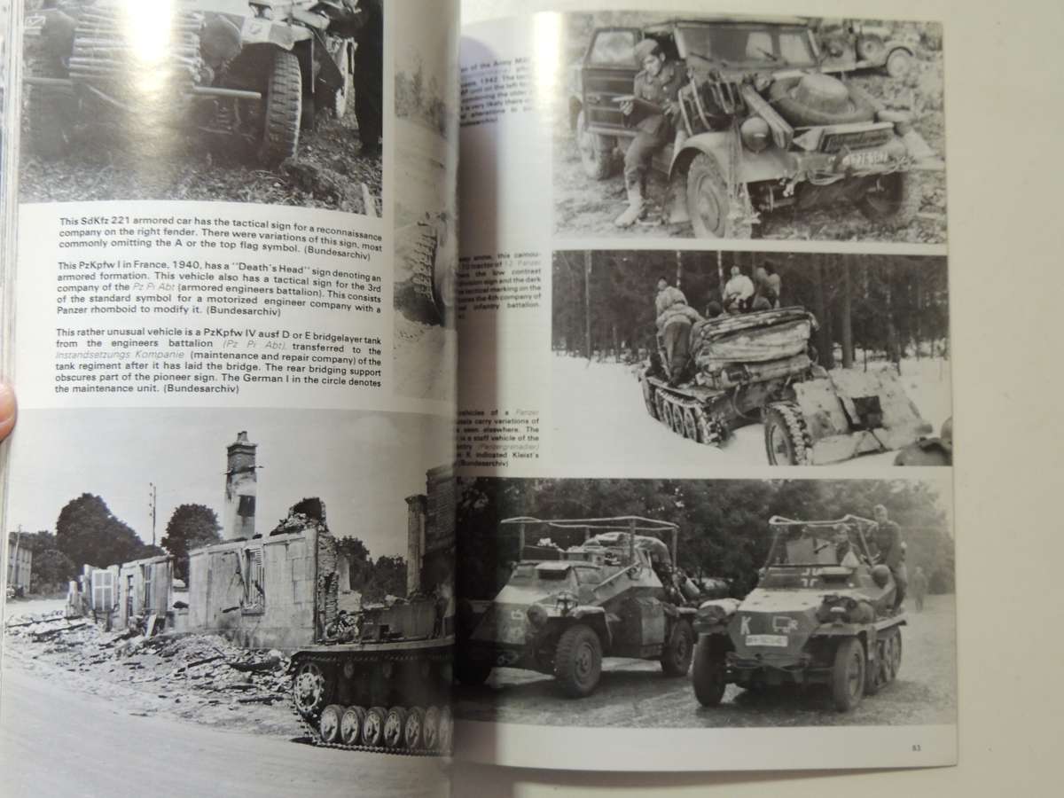 Panzer Colours II - Markings On The German Army Panzer Forces 1939-45  Bruce Culver