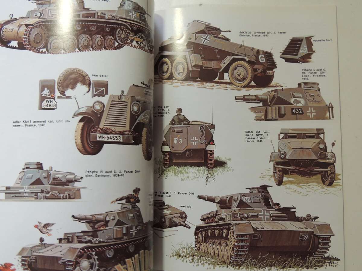 Panzer Colours II - Markings On The German Army Panzer Forces 1939-45  Bruce Culver