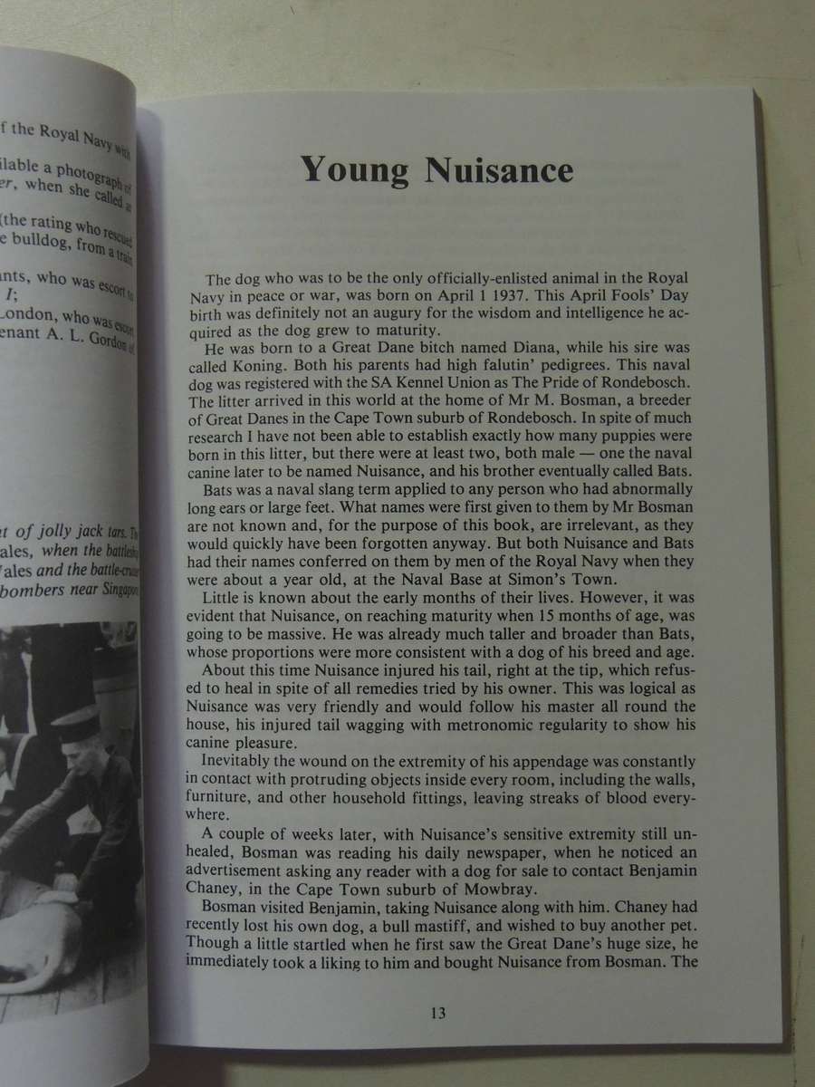 Just Nuisance AB - His Full Story - Terence Sisson