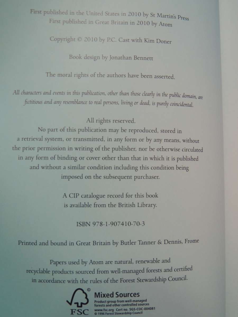 The Fledgling Handbook - P.C. Cast & Kim Doner