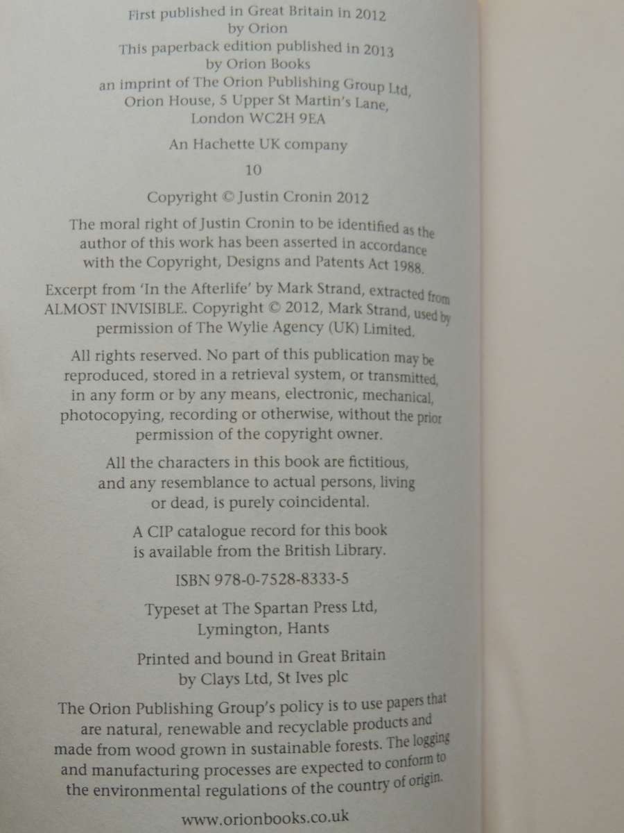 The Twelve  - Justin Cronin