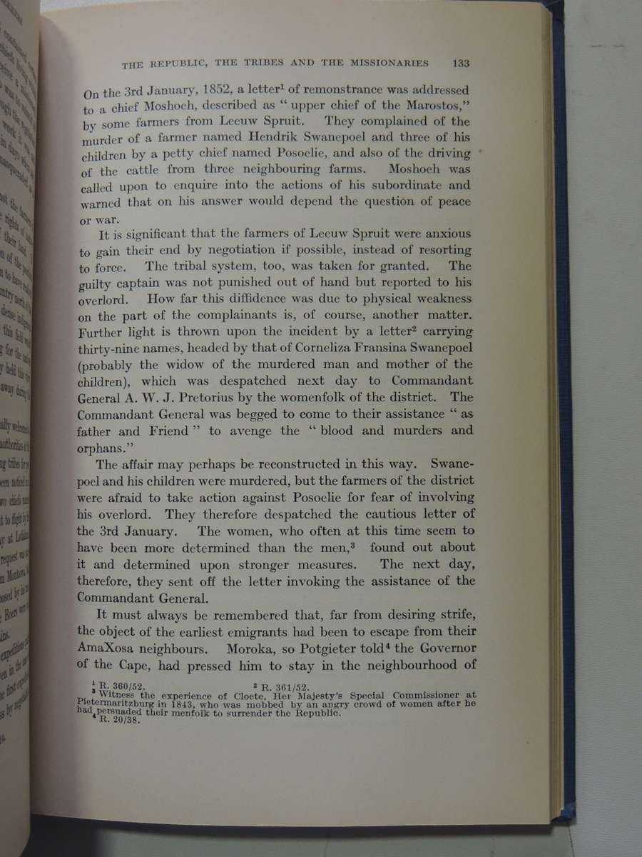 The Native Policy Of The Voortrekkers - J.A.I. Agar-Hamilton