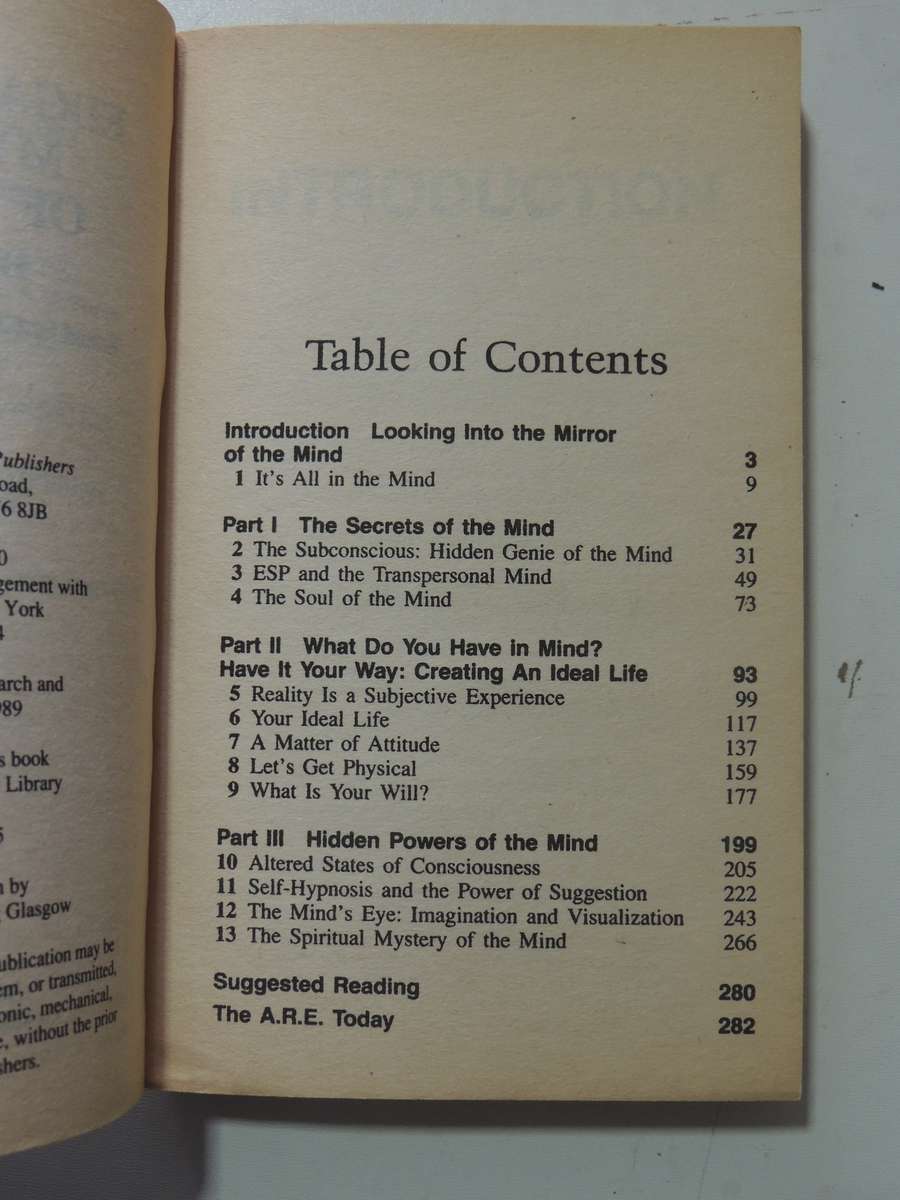 Edgar Cayce Son Mysteries of the Mind - Henry Reed
