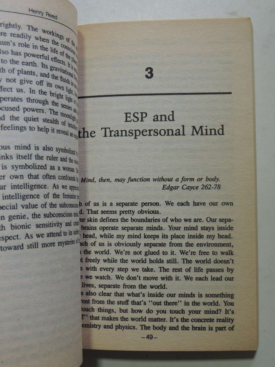 Edgar Cayce Son Mysteries of the Mind - Henry Reed
