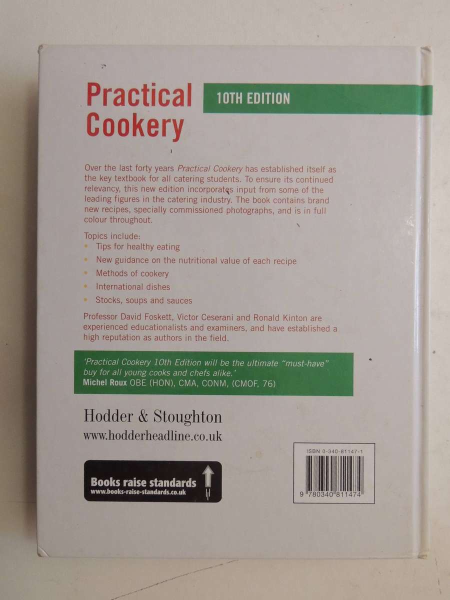 Practical Cookery (10th Edition) - Professor David Foskett, Victor Ceserani & Ronald Kinton