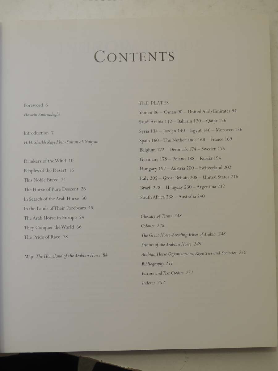 The Arabian Horse: History, Mystery And Magic - ed Hossein Amirsadeghi