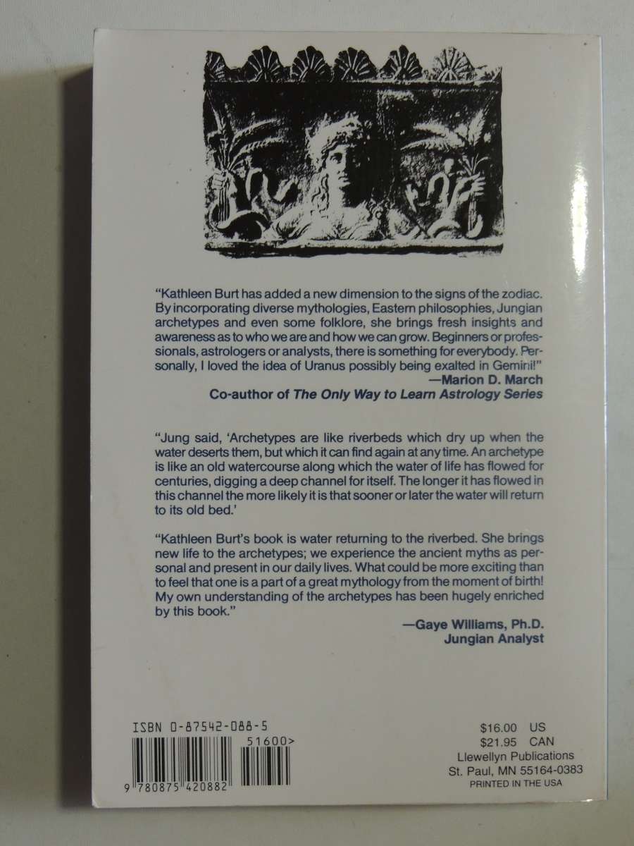 Archetypes of the Zodiac (The Llewellyn Modern Astrology Library) - Kathleen A. Burt