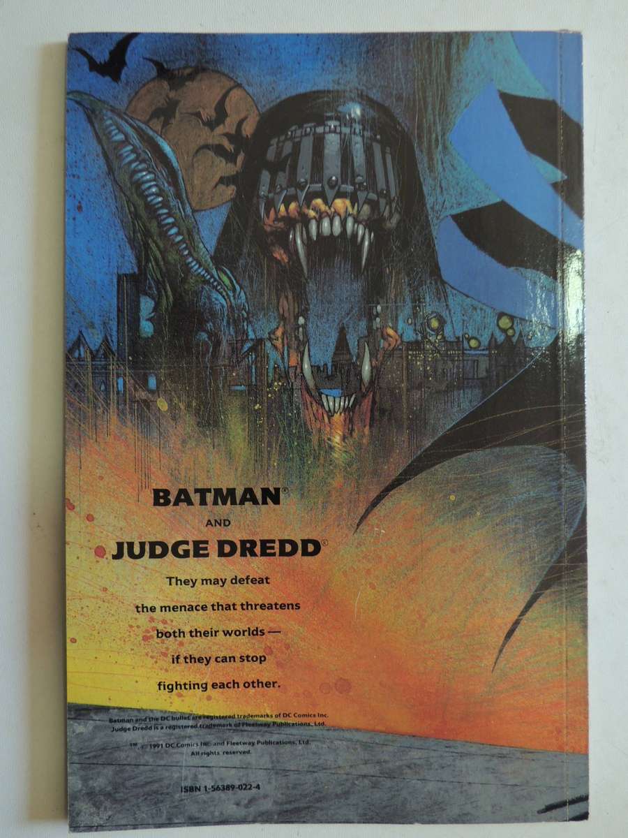 Batman-Judge Dredd: Judgment On Gotham - Alan Grant, John Wagner & Simon Bisley
