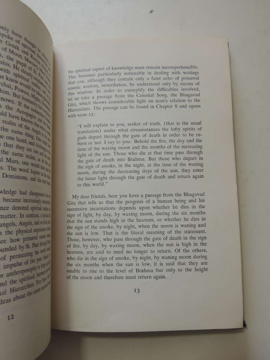 The Spiritual Hierarchies, Reflection in Physical World, Ten Lectures Dusseldorf 1909Rudolf Steiner