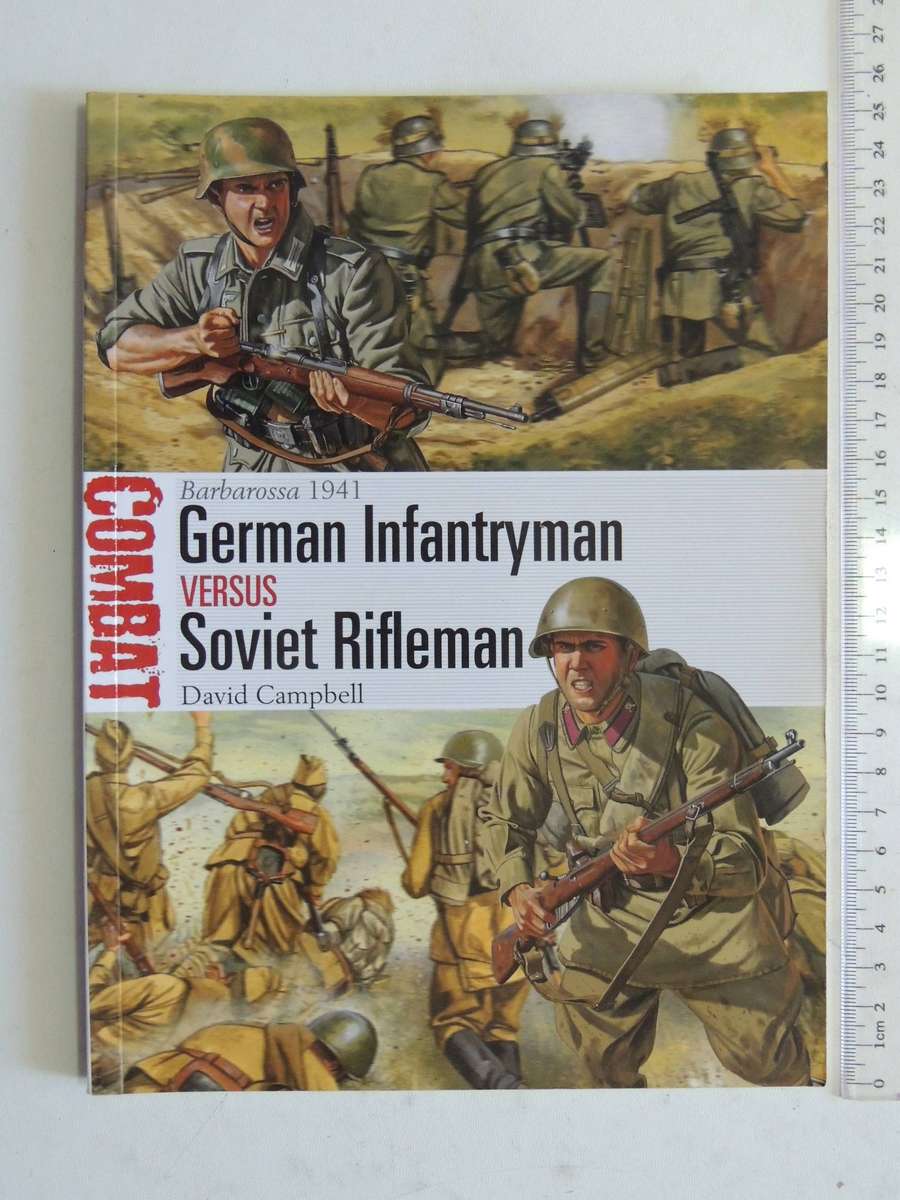 Combat 7: Barbarossa 1941 German Infantryman Versus Soviet Infantryman-  David Campbell