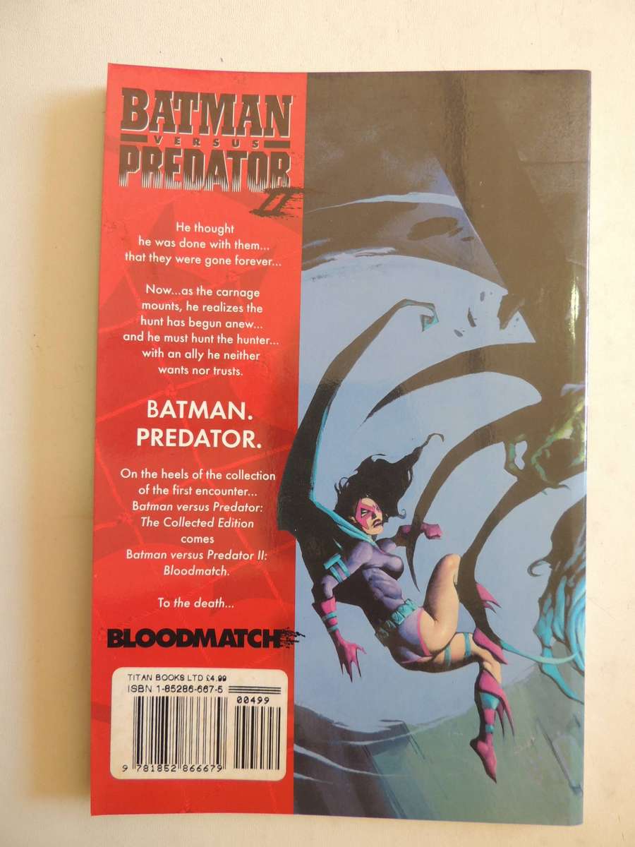 Batman Versus Predator II: Bloodmatch - Doug Moench, Paul Gulacy & Terry Austin