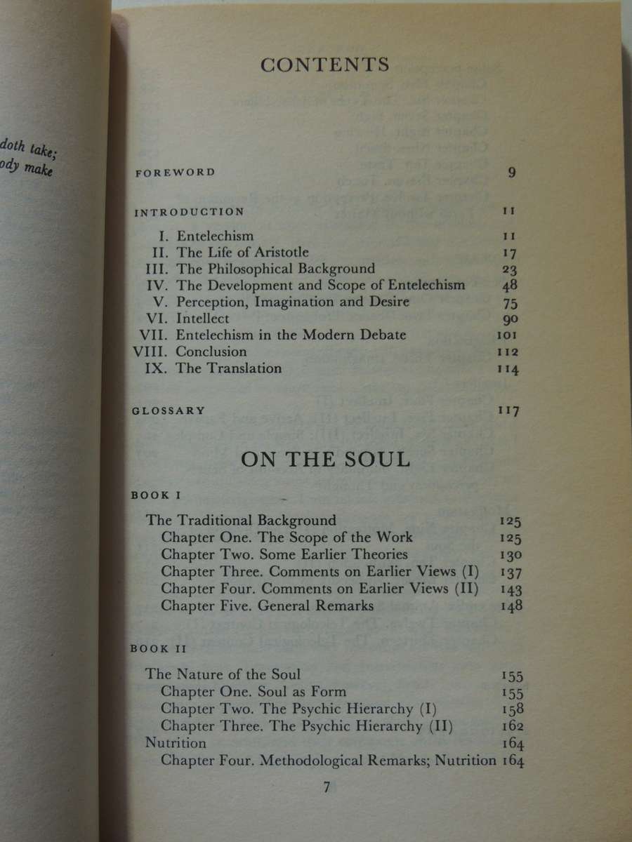 Aristotle - De Anima (On the Soul)