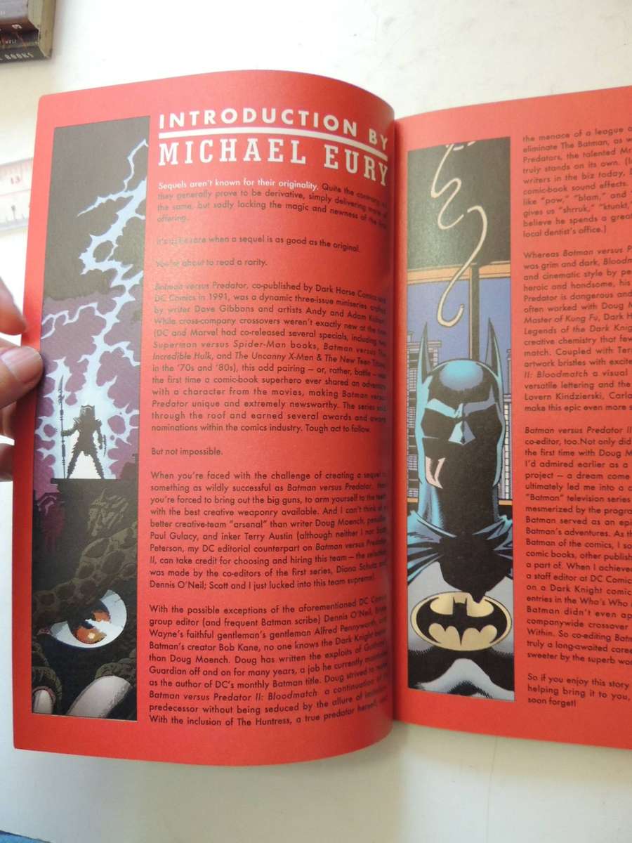 Batman Versus Predator II: Bloodmatch - Doug Moench, Paul Gulacy & Terry Austin