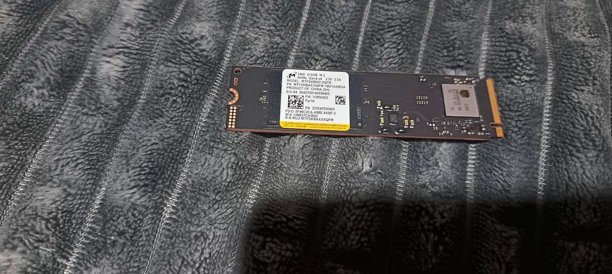 512GB M.2 2280 NVMe PCLe 4x4 gen ssd