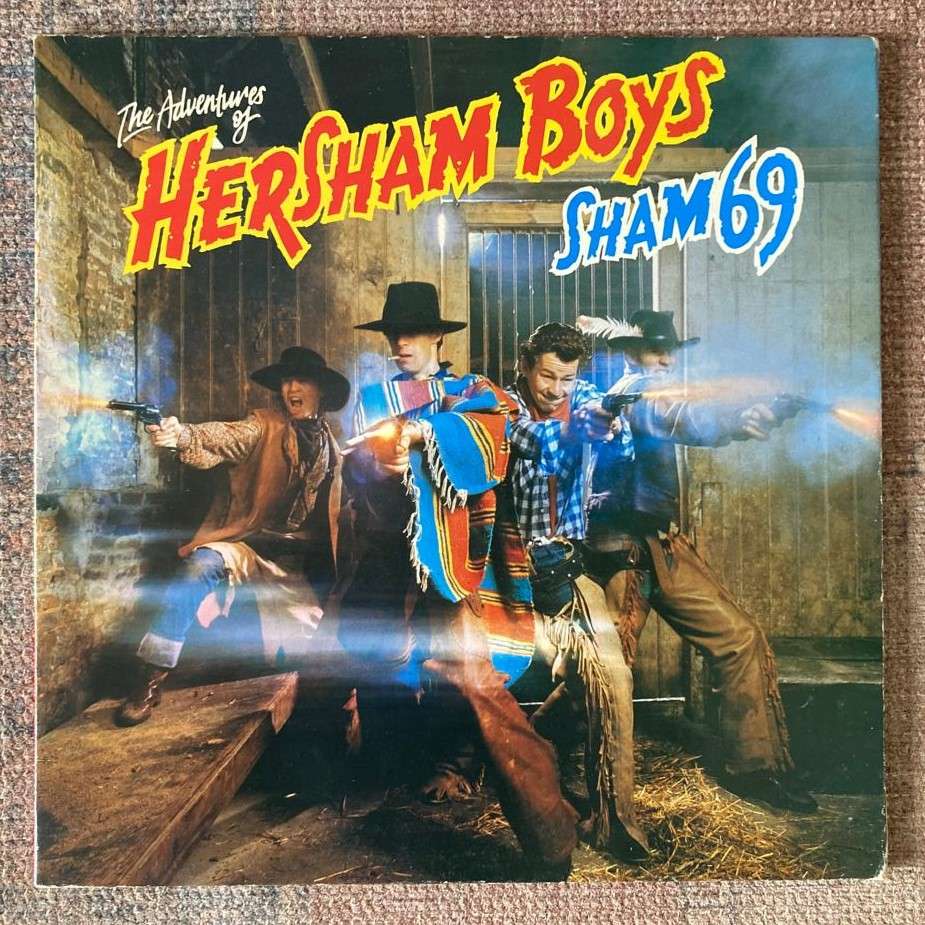 Sham 69 - The Adventures Of Hersham Boys LP/Album (1979 UK import) VG+/VG