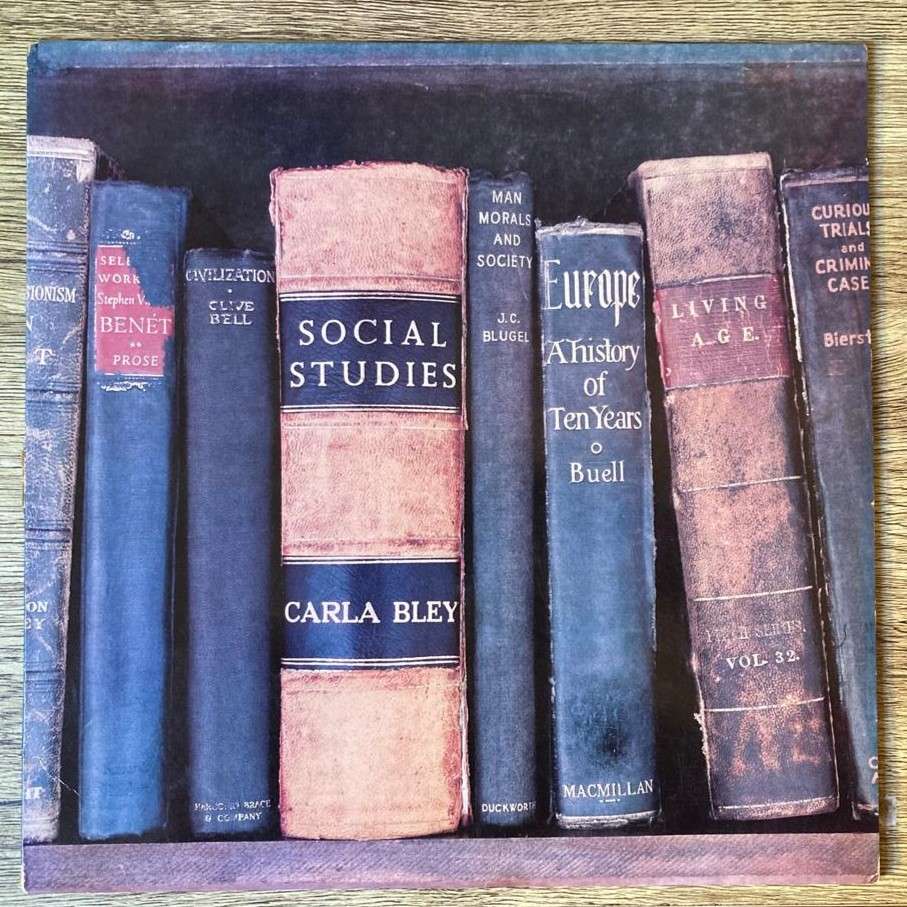 Carla Bley - Social Studies LP/Album (1981 US import) VG+/VG+