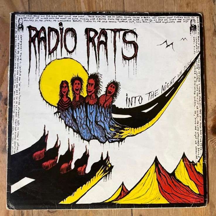 Radio Rats - Into the Night We Slide LP/Album (1978 SA press) G+/G+