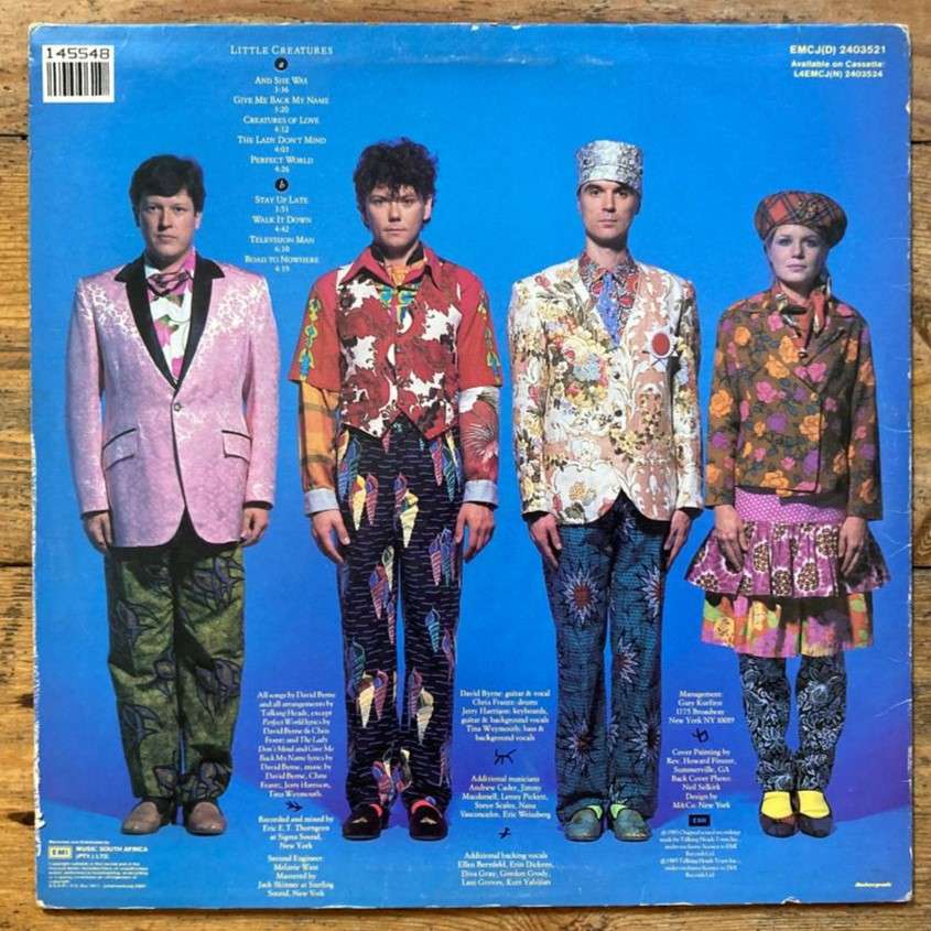 Talking Heads - Little Creatures LP/Album (1985 SA press) VG+/VG