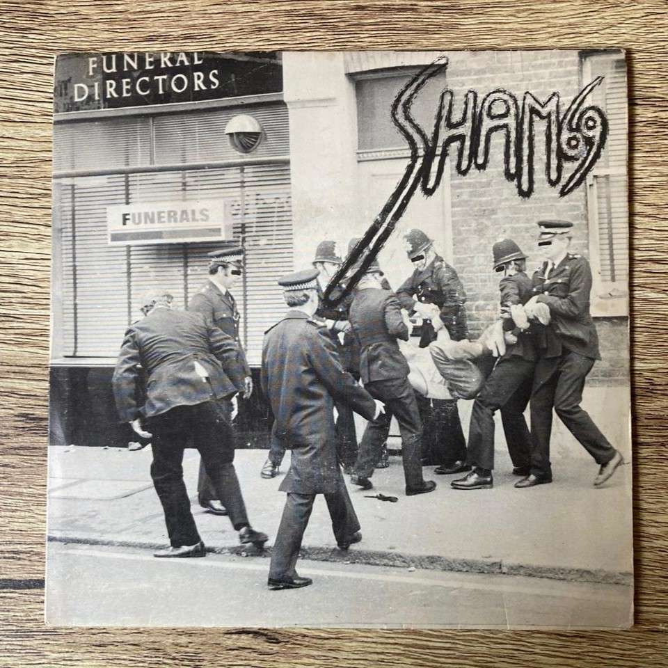 Sham 69 - I Don't Wanna 7"/single (1977 UK import) VG+/VG+