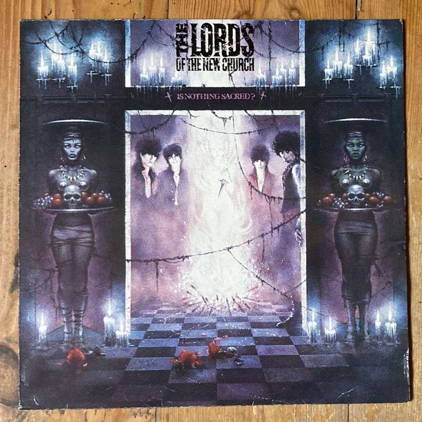 Lords Of the New Church - Is Nothing Sacred? LP/Album (1983 Euro import) VG/G+
