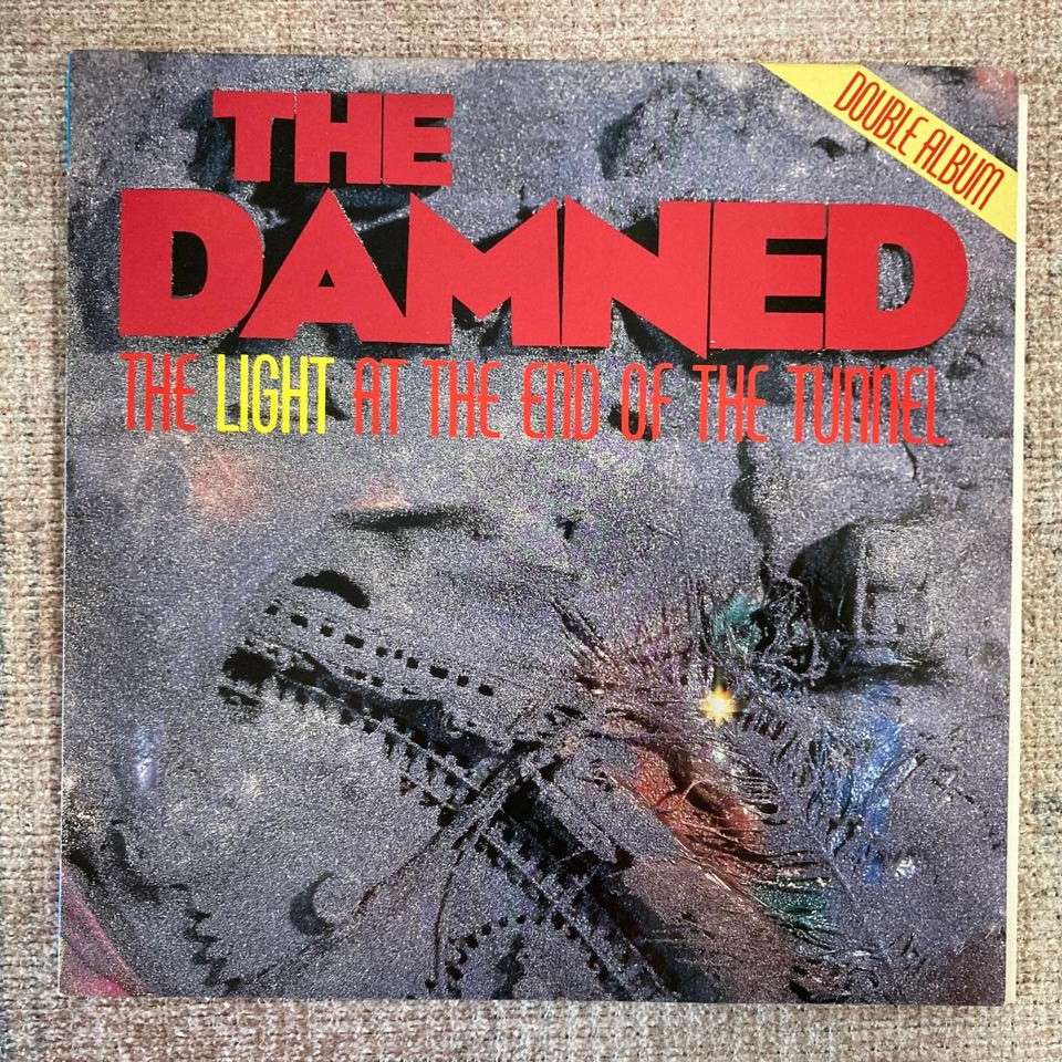 The Damned - The Light At the End of the Tunnel 2xLP/Comp. (1987 UK import) VG+/VG+/VG+