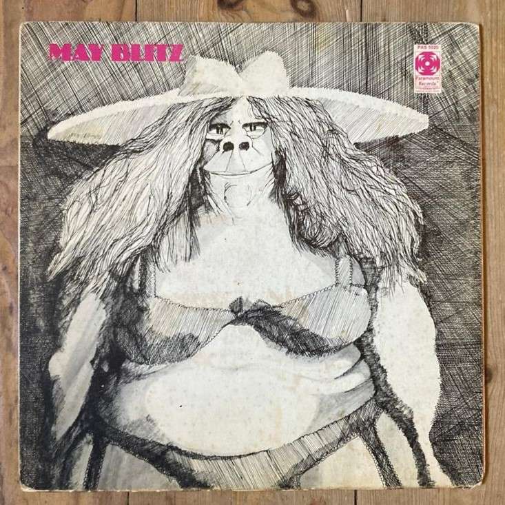 May Blitz (self-titled) LP/Album (1970 US import) G+/VG