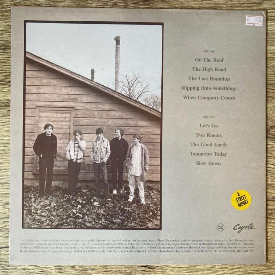 The Feelies - The Good Earth LP/Album (1986 UK import) VG+/VG+