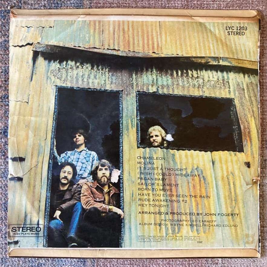 Creedence Clearwater Revival - Pendulum LP/Album (1970 SA press) G+/G+