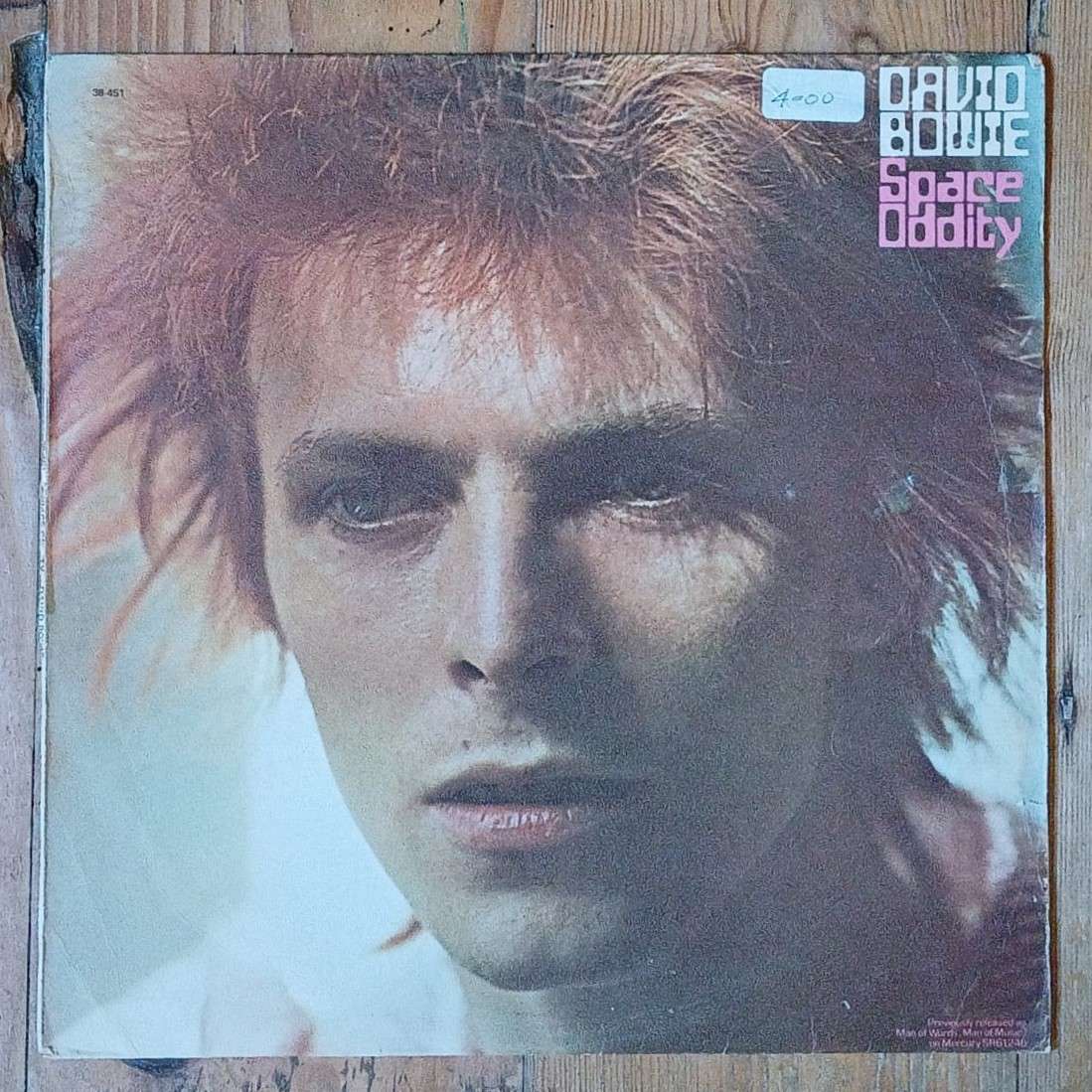 David Bowie - Space Oddity LP/Album (1972 SA Press) G+/VG
