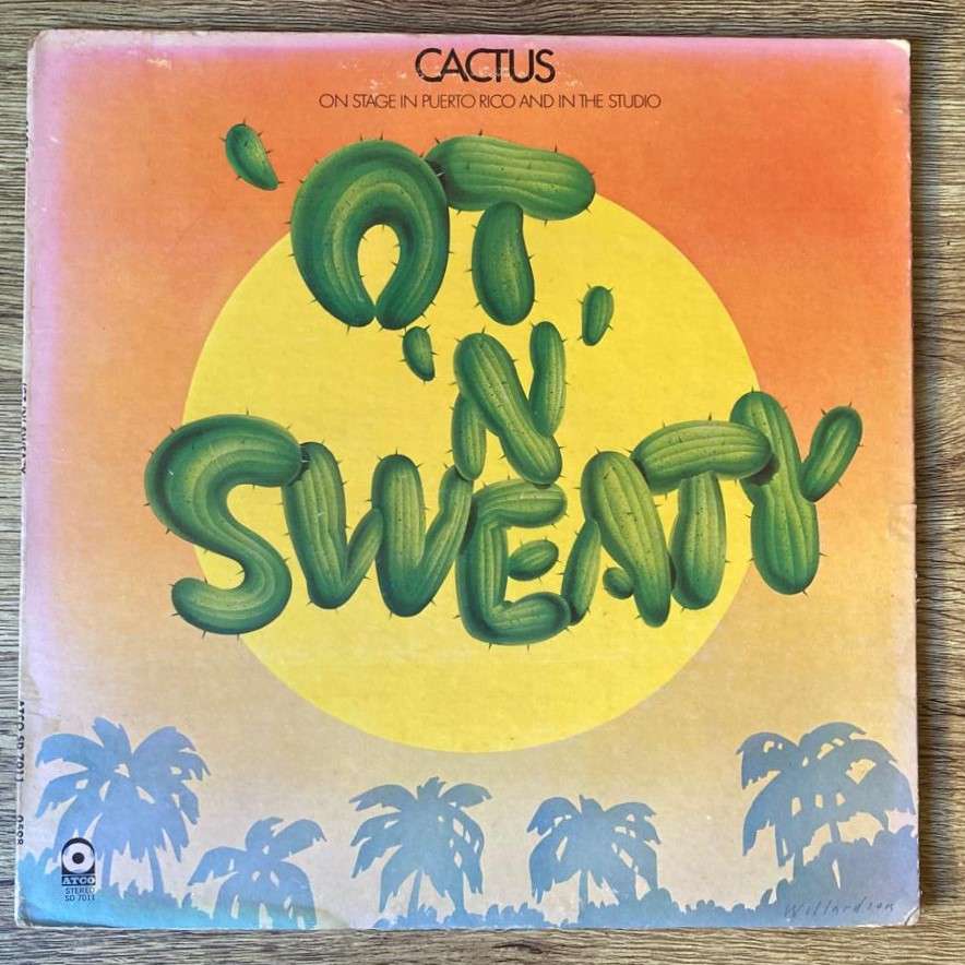 Cactus - 'Ot 'n' Sweaty LP/Album (1972 US import) VG/G+