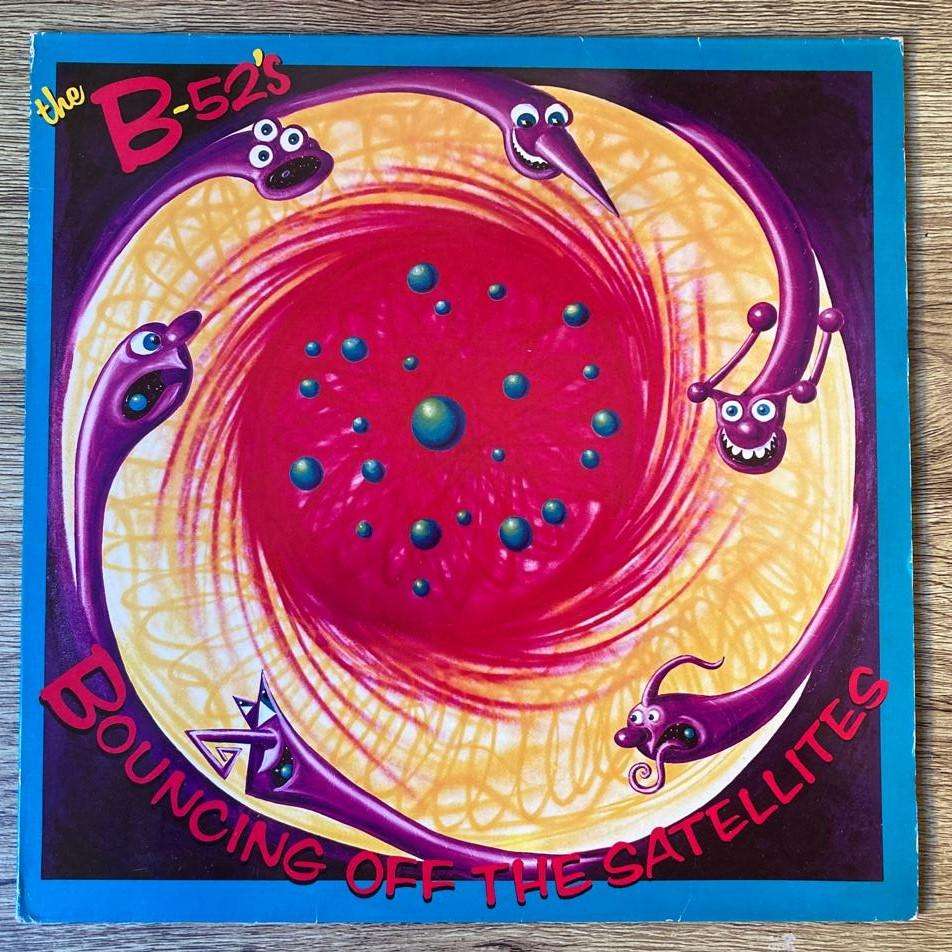 The B-52's - Bouncing Off the Satellites LP/Album (1986 UK import) VG+/VG+