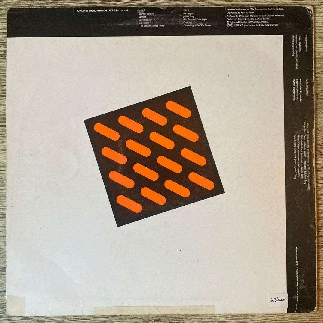 Orchestral Manoeuvres In The Dark (self-titled) LP/Album (1984 UK import) VG/G+