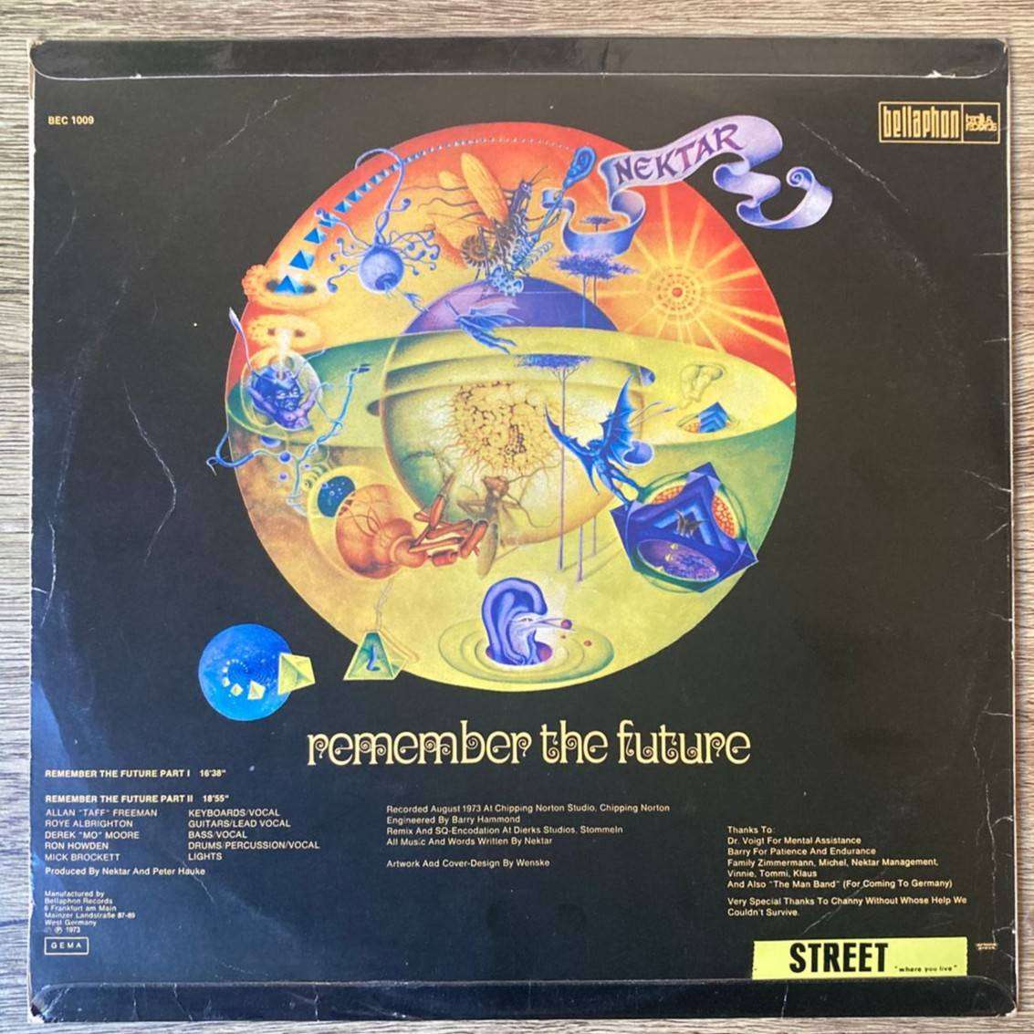 Nektar - Remember the Future LP/Album (1974 SA press) VG/VG