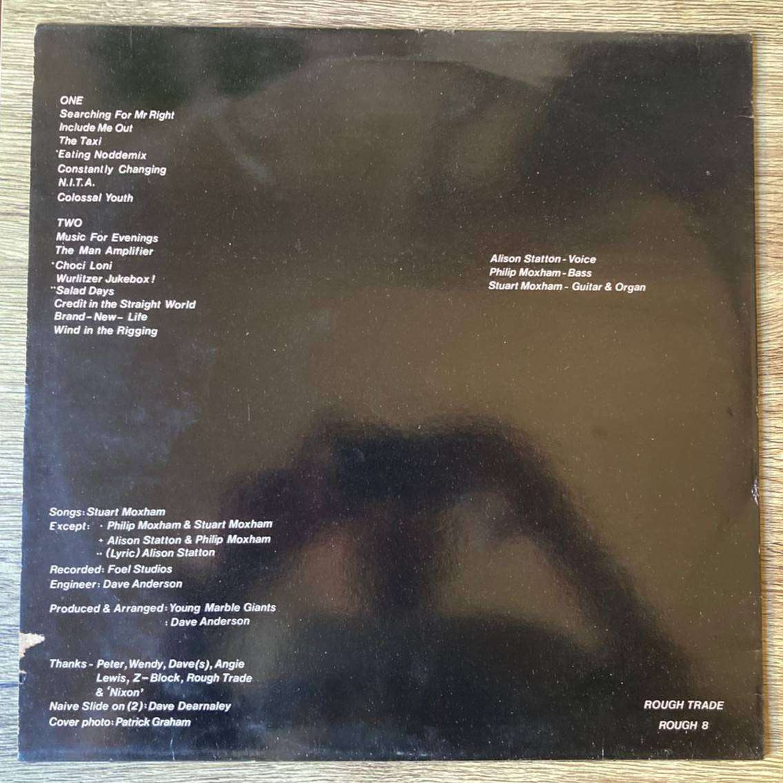 Young Marble Giants - Colossal Youth LP/Album (1980 UK import) VG+/VG