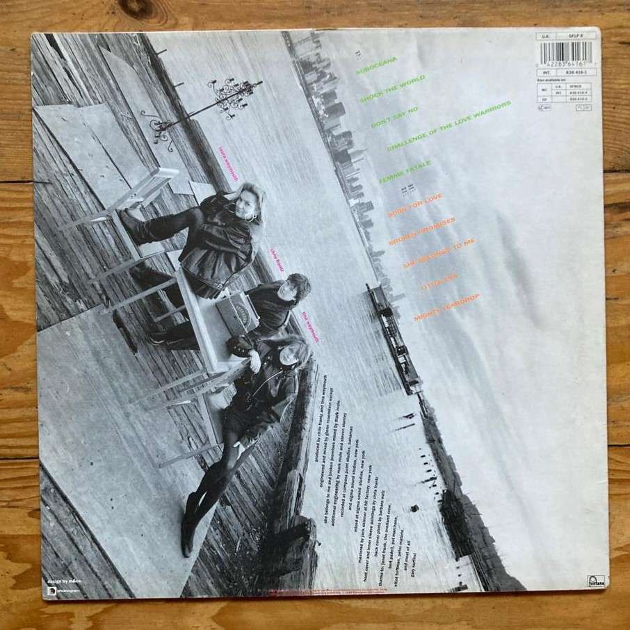 Tom Tom Club - Boom Boom Chi Boom Boom LP/Album (1988 UK import) VG+/VG+