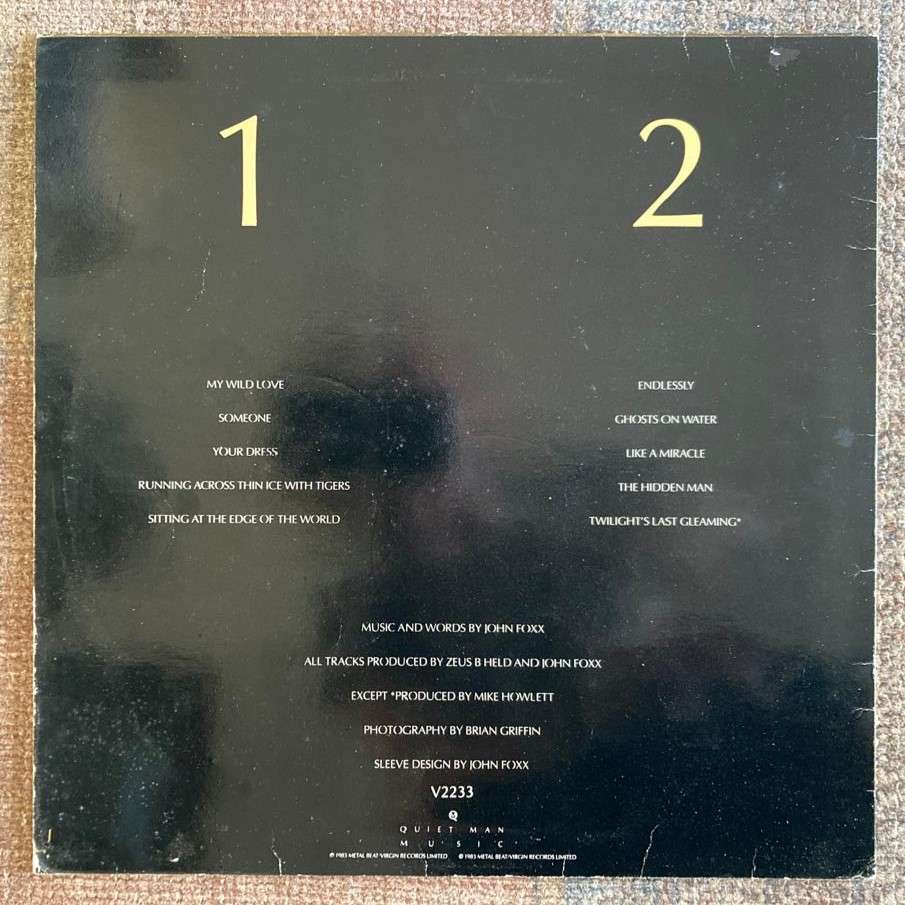 John Foxx - The Golden Section LP/Album (1983 UK import) VG/VG