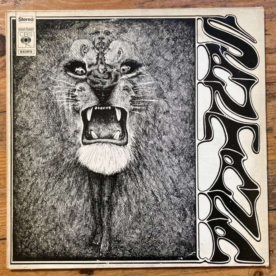 Santana (self-titled) LP/Album (European import) VG+/VG