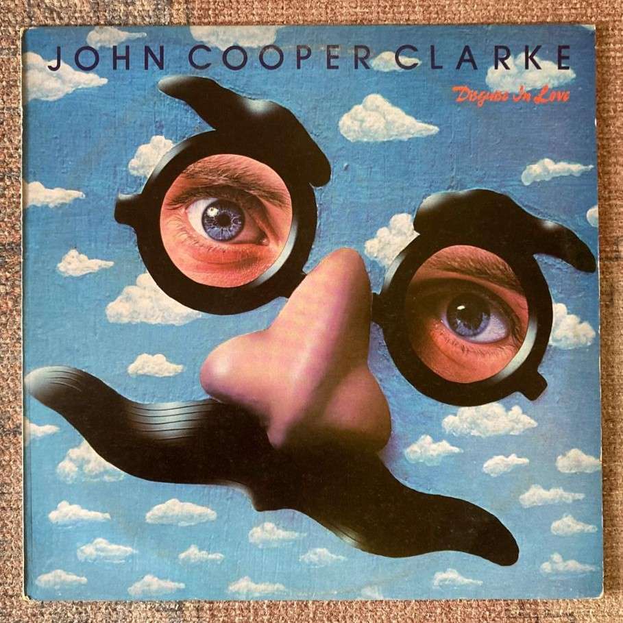 John Cooper Clarke - Disguise In Love LP/Album (1978 UK import) VG+/VG